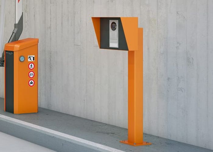 Card Reader Bollards by Magnetic Automation