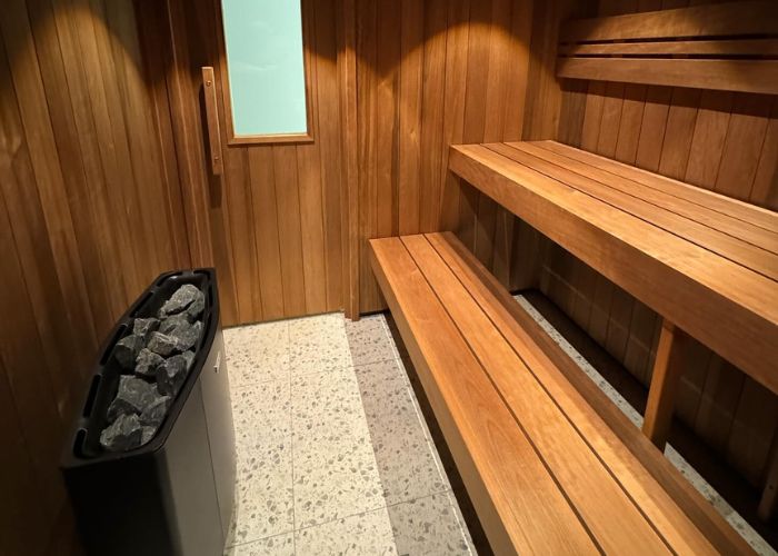 Family Sauna with Slim Heater by Sauna HQ