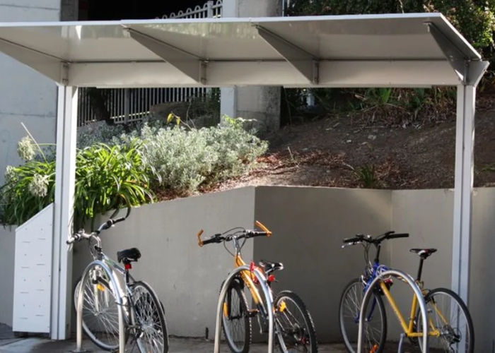Bike Parking Shelter by Stoddart