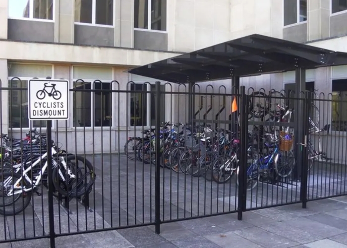 Bike Parking Shelter by Stoddart