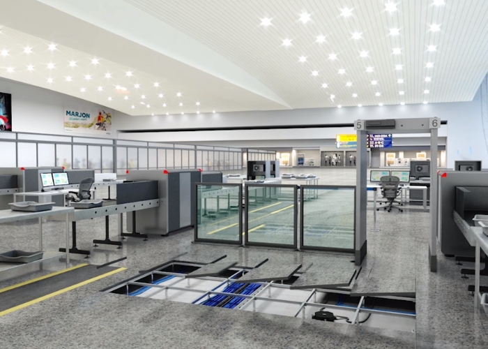Advantages of Raised Access Floors in Airport by Tate Access Floors
