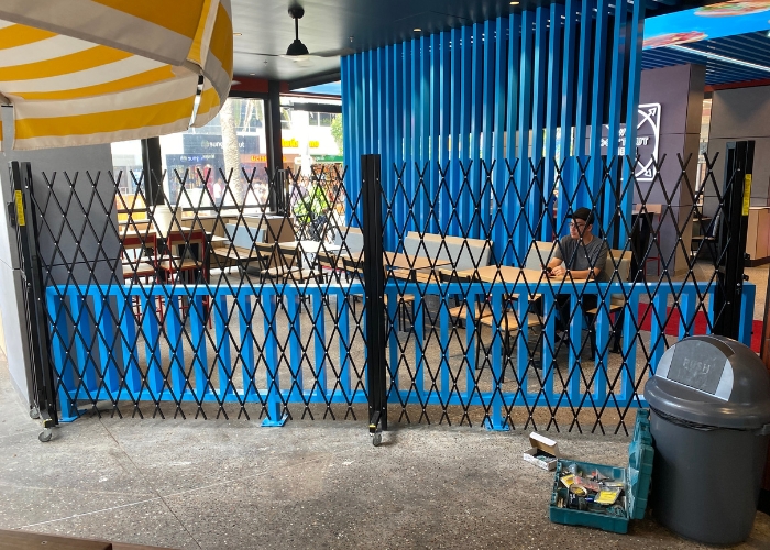 ATDC's Security Mobile Trellis Barrier Opens Doors for Iconic Global Brand
