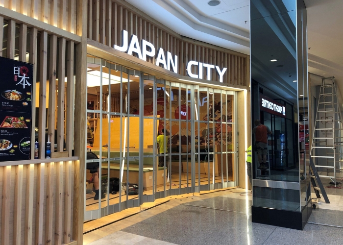 Bi Folding Security Door Secures Retail Tenancy by ATDC