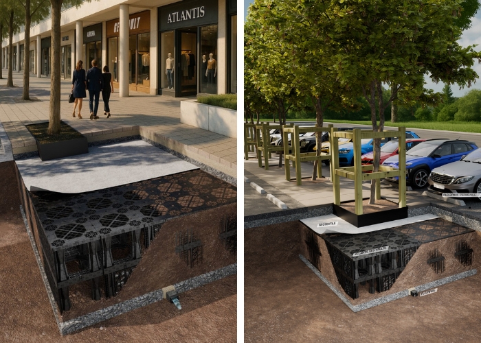 Structural Soil for Urban Tree Growth by Atlantis