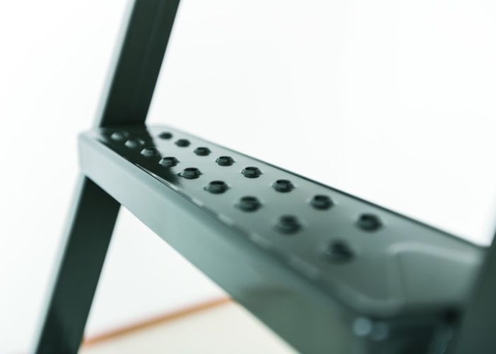 Powder-Coated Steel Ladder for Attics by Attic Ladders