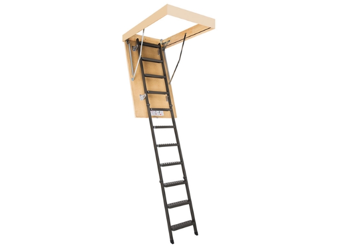Powder-Coated Steel Ladder for Attics by Attic Ladders