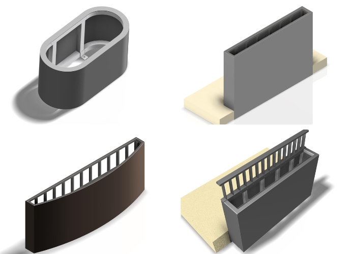 Custom Planter Box for Balconies by Axiom Group