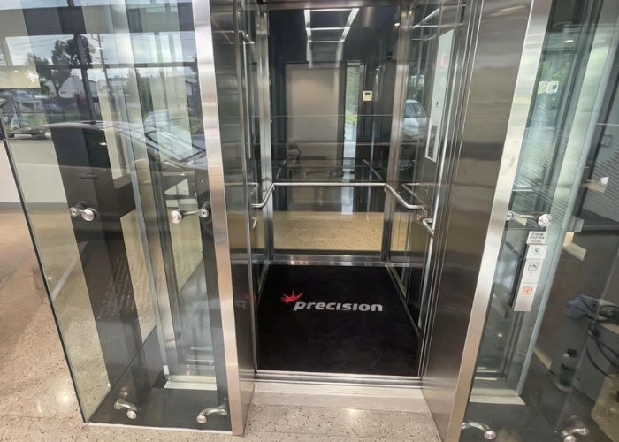 Custom Mats for Lift Floors by Birrus