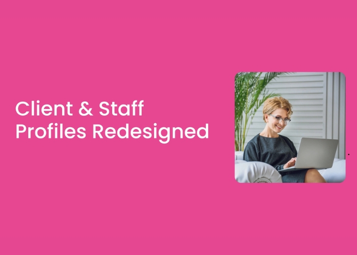 Redesigned Care Client and Care Staff Profile by CareVision