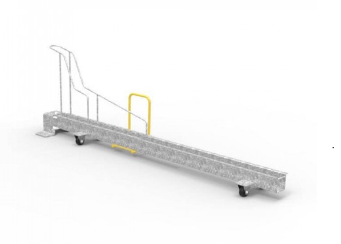 Dynamic Ground Pivot Bike Rack for Compliant Parking by Cora Bike Rack