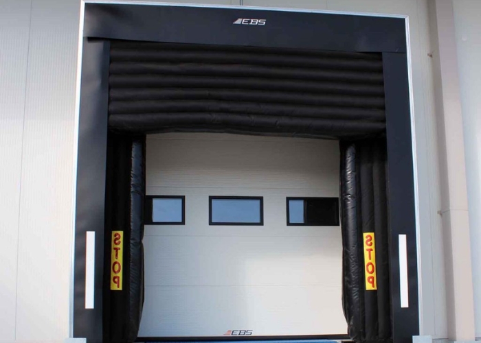 Inflatable Dock Shelter for Airtight Seal by EBS