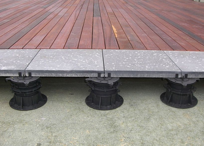 Screw Jack Pedestal for Pavers by Elmich