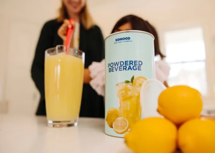 Metal Closures for Paper Containers by Sonoco