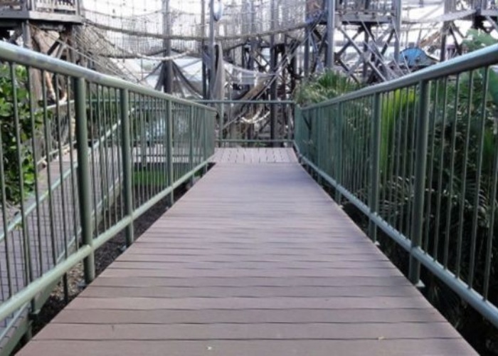 Slip-Resistant Walkways for Theme Parks by Futurewood