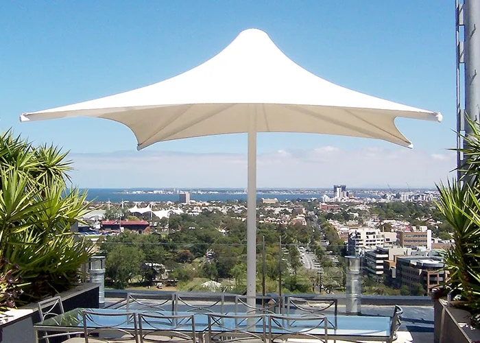 Cantilever Umbrellas for Hospitality by Instant Shade Umbrellas