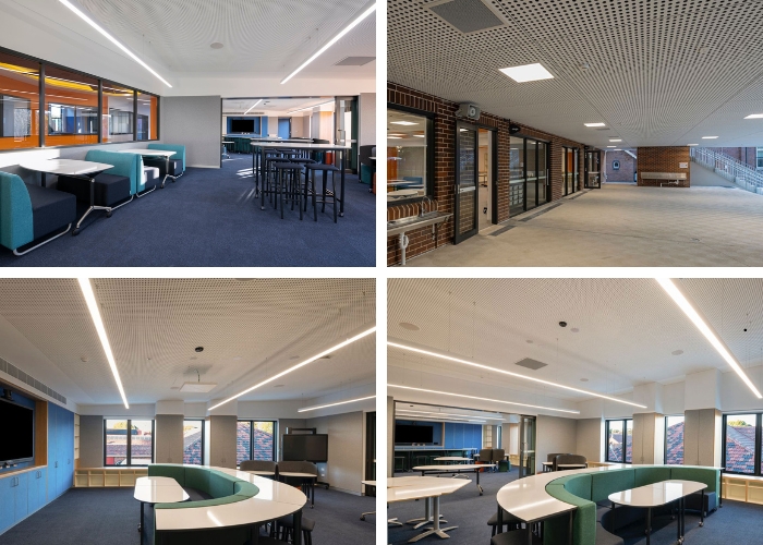 Fibre Cement Wall and Ceiling Solution for Education Facility