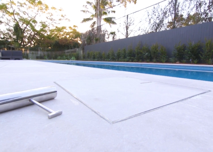 Plastic Lid Replacement for Swimming Pool Access Covers by KHD