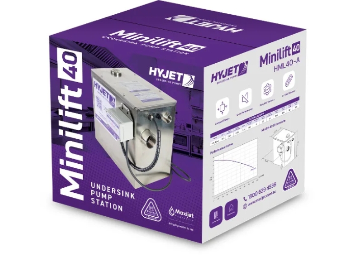 Undersink Pump Station for Clean and Dirty Water by Maxijet