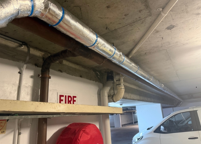 Acoustic Pipe Lagging for Residential Noise Control by Pyrotek