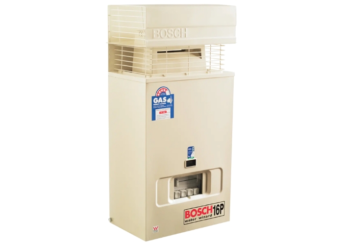 Hot Water System with Standing Pilot Light Ignition by Bosch