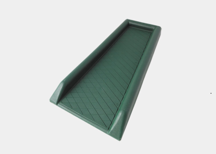 Recycled Plastic Splash Block for Downpipe Run-Off Control by RELN