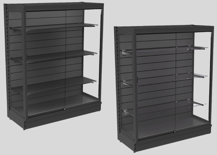 Glass Cabinet for Store Displays by SI Retail