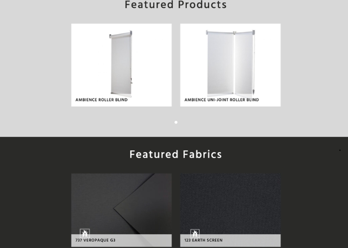 Dual-Fabric Roller Blinds for Diagrid Design by Verosol