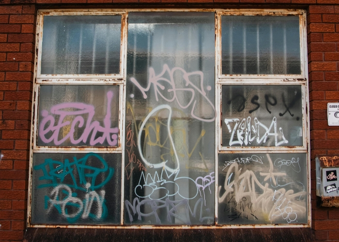 Anti-Graffiti Film for Exterior Windows by Window Energy Solutions