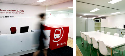 Inner Northern Busway fitout.
