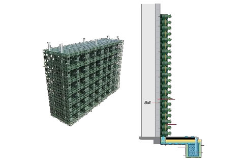 vertical garden grow wall