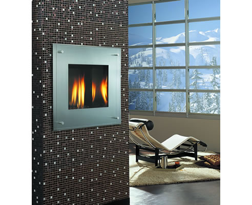 decorative gas fire