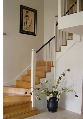 timber stairs