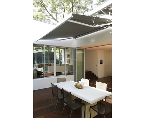 folding arm awning