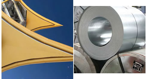 coloured Steel