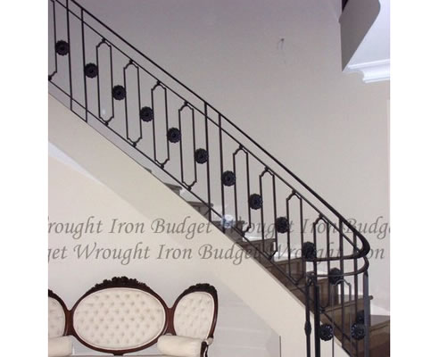 wrought iron staircase balustrade
