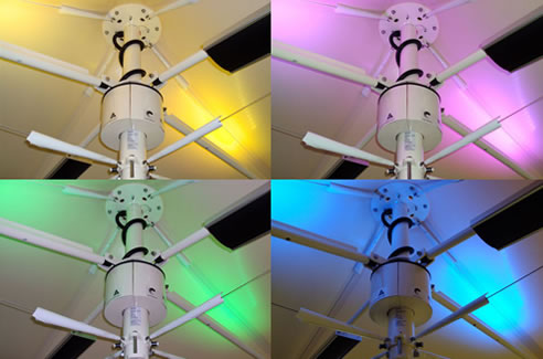 led lit umbrella