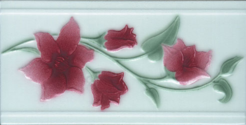 victorian border tile