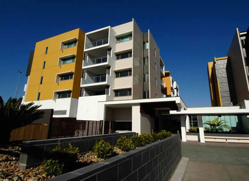 retirement complex installed with architectural window systems