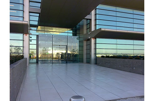 anti-slip treated surface