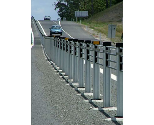wire rope safety barrier