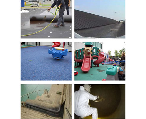 liquid rubber applications