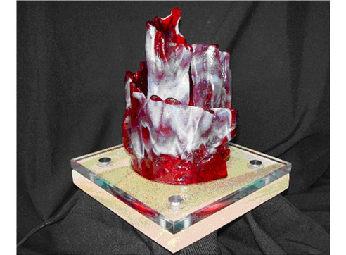 glass sculpture