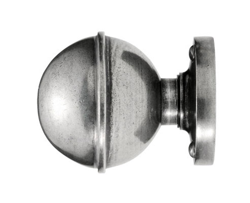 pewter door knob