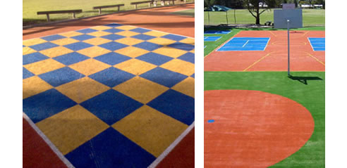 synthetic sports surfaces