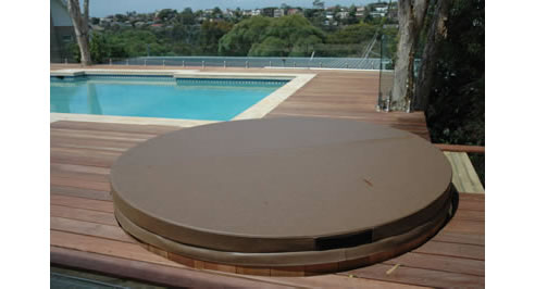 hot tub with cover