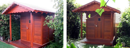 stand alone ceadr sauna