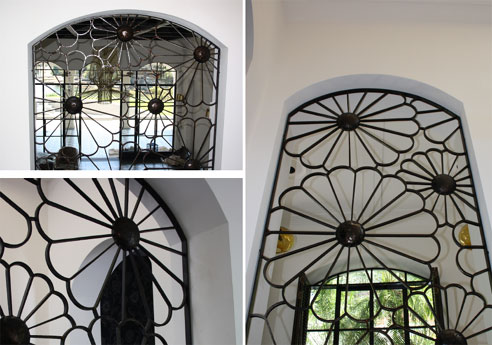 forged iron room dividers