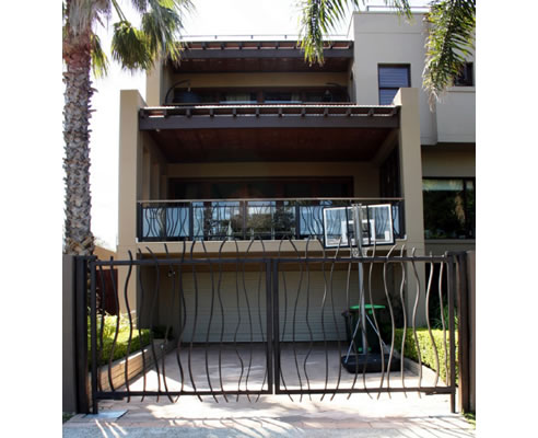 customed designed wrought iron gate