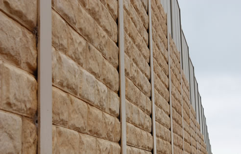 concrete retaining wall
