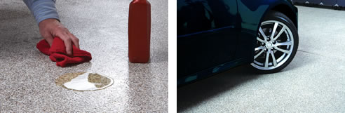 polyaspartic garage flooring